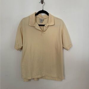 L.L. Bean yellow Polo Shirt